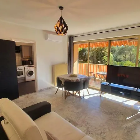 2P Neuf D Exception Eden Parc Piscine Pkg Clim Wifi * Antibes